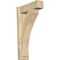 Ekena Millwork Thorton Block Rough Sawn Outlooker, Douglas Fir, 6"W x 18"D x 30"H OUT06X18X30THR05RDF - alternate 1